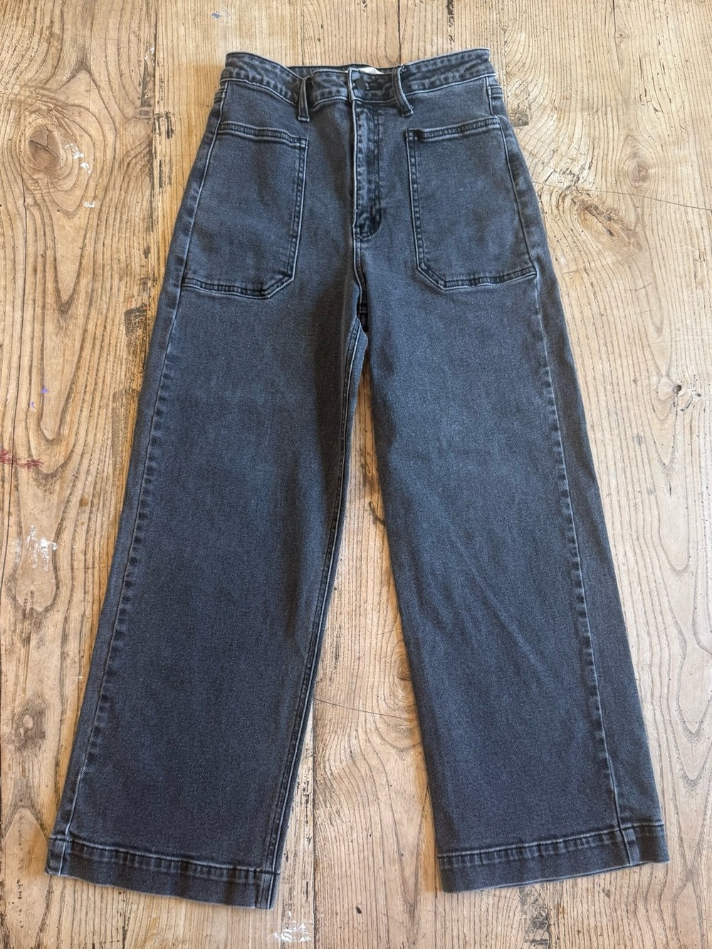 Altar’d State Kristian High Rise Pocket Jeans washed black